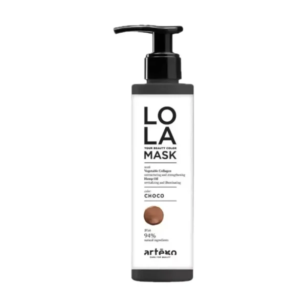 Artègo LOLA Mask Choco 200 ml – maschera colorante tono su tono Artègo LOLA Mask Choco 200 ml – maschera colorante tono su tono