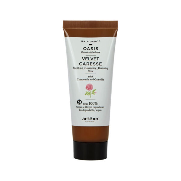 Crema mani Rain Dance OASIS Velvet Caresse, crema mani professionale nutriente e protettiva, per mani secche e screpolate.